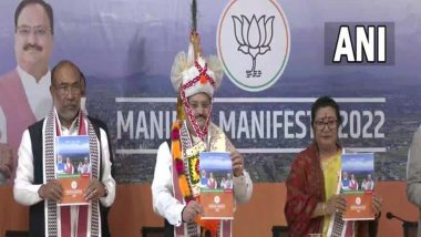 Manipur Assembly Elections 2022: BJP Unveils Manifesto, Promises Free Scooty for College Girls, Rs 100 Crore Startup Fund