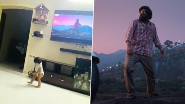 This Viral Clip of a Baby Dancing to Allu Arjun’s ‘Srivalli’ Song From Pushpa Proves Kids Are Also Fans of the Tollywood Star (Watch Video)