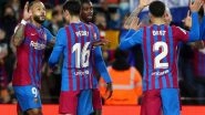 Barcelona vs Osasuna, La Liga 2021-22 Free Live Streaming Online & Match Time in IST: How To Get Live Telecast on TV & Football Score Updates in India?