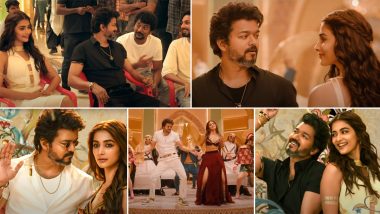 Beast First Single Arabic Kuthu: Thalapathy Vijay and Pooja Hegde’s LIT Number Will Get You Grooving! (Watch Lyrical Video)