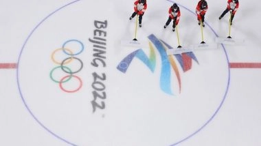 World News | Around 50 Athletes Test Positive for COVID-19 Before Beijing Winter Olympics