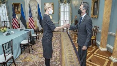 World News | Blinken, Estonian Foreign Minister Call on Russia to De-escalate in Ukraine