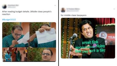 Middle Class Funny Memes & Union Budget 2022–23 Viral Jokes Guaranteed To Make You Laugh Out Loud!