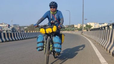 Mizoram Cyclist C Lalawmpuia Creates Record by Pedaling Over 1500 Km from Aizawl to Kolkata