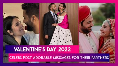 Valentine's Day 2022: Celebs Post Adorable Messages For Their Partners