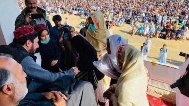 World News | Pashtun Tahafuz Movement Stages Protest Against Pak's Military Court in Khyber Pakhtunkhwa