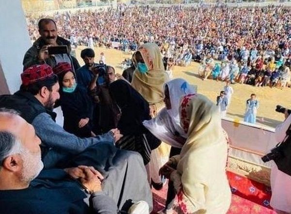 World News | Pashtun Tahafuz Movement Stages Protest Against Pak's Military Court in Khyber Pakhtunkhwa