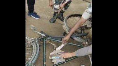 India News | Tripura: BSF Seizes 9.97 Lakh Bangladeshi Currency from International Border