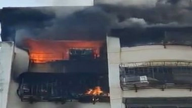 India News | Fire Breaks out in Residential Building in Mumbai's Kanjurmarg Area
