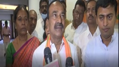 India News | KCR Insulted the Constitution, People of Telangana Will Not Forgive Him: BJP's Etela Rajender