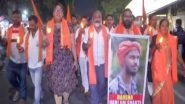 India News | VHP, Bajrang Dal Hold 'Mashal Rally' in Hyderabad over Activist's Murder, Demand Ban on PFI, SIMI