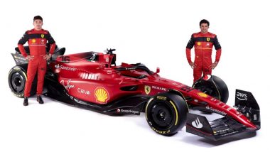 Carlos Sainz & Charles Leclerc Excited to Ride Ferrari F1-75 for Formula 1 2022 Season