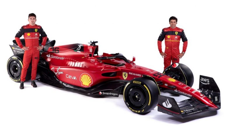 Carlos Sainz & Charles Leclerc Excited to Ride Ferrari F1-75 for Formula 1 2022 Season