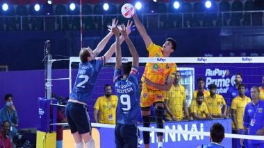 Sports News | Playing as One Unit Helped Us in Big Moments Against Chennai Blitz: Kochi Blue Spikers' Cody Caldwell
