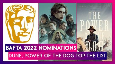 BAFTA 2022 Nominations: Dune, Power Of The Dog Top The List