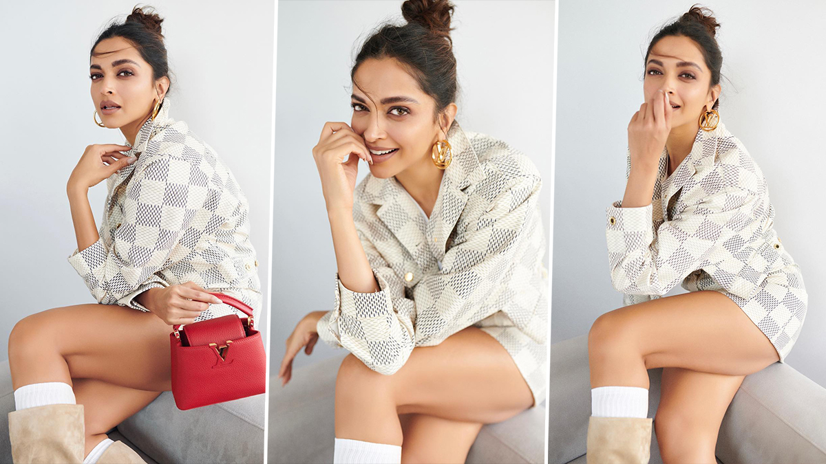Deepika Padukone in everything Louis Vuitton exudes chic glam at