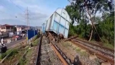India News | Assam: Goods Train Derails Near Dekargaon, No Injuries Reported