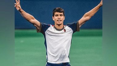 Sports News | 18-yr Carlos Alcaraz Becomes Youngest ATP 500 Titlist After Defeating Schwartzman in Rio