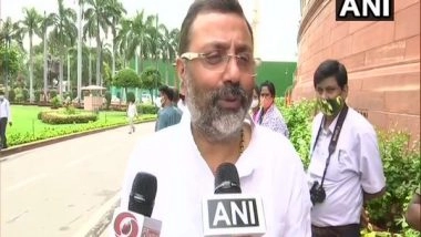 India News | BJP MP Nishikant Dubey to Give Breach of Privilege Notice Against Rahul Gandhi in Lok Sabha