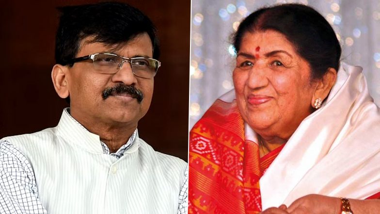 Lata Mangeshkar Passes Away: Sanjay Raut Pays Tribute to The Singer