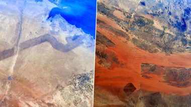 Astronaut Matthias Maurer Posts Beautiful Images Of Arabian Peninsula From the ISS, Says 'Earth Looks Like a True Work of Art' (View Pics)