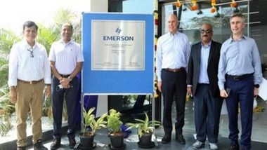 Business News | Emerson Inaugurates New Integrated Manufacturing Facility in Chennai, India
