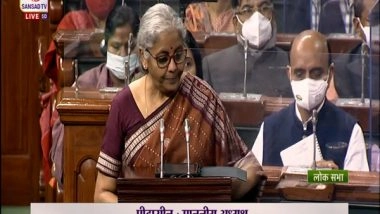 Business News | India's Economic Growth Estimated to Be 9.27 Pc, Highest Among All Large Economies: Sitharaman