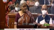 India News | Sitharaman's Budget Speech Shortest Since 2019, Lasts for 1 Hours 31 Minutes