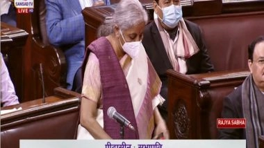 India News | Sitharaman Tables Union Budget, Finance Bill 2022 in Rajya Sabha