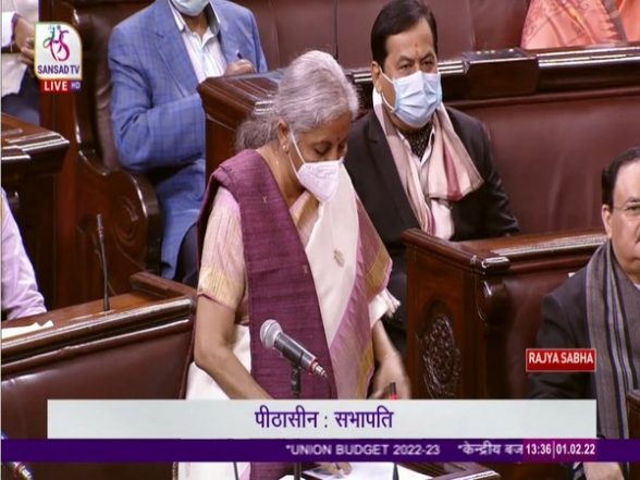 India News | Sitharaman Tables Union Budget, Finance Bill 2022 in Rajya Sabha - Vimarsana News