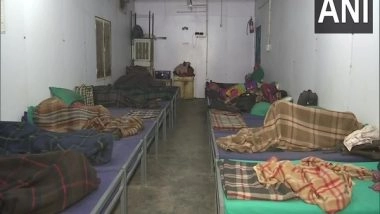 India News | As Cold Wave Grips Delhi, Homeless People Shift to Night Shelters