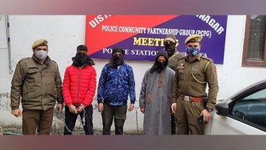 India News | Three Arrested in Srinagar Acid Attack Case