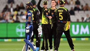 Sports News | Aus Vs SL: Jhye Richardson, Inglis and Maxwell Star as Hosts Win Fourth T20I, Gain 4-0 Series Lead