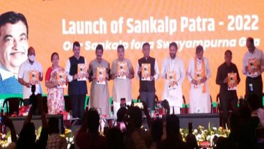 Goa Assembly Elections 2022: BJP Releases Manifesto, Promises ‘No Increase in Duties on Petrol, Diesel, Free Gas Cylinders’