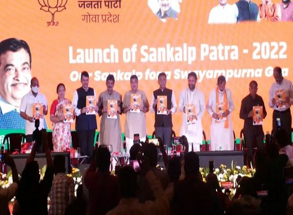 Goa Assembly Elections 2022: BJP Releases Manifesto, Promises ‘No Increase in Duties on Petrol, Diesel, Free Gas Cylinders’
