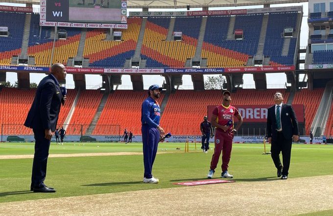 IND vs WI 2nd ODI 2022 Toss Report & Playing XI Update: Nicholas Pooran Leads West Indies in Absence of Kieron Pollard, Opts to Bowl; India Include KL Rahul in Place of Ishan Kishan