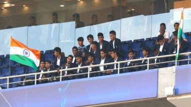 Sports News | Ind Vs WI: U19 WC Winning Team Attend 2nd ODI in Ahmedabad