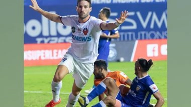 Sports News | ISL: Ortiz Scores Hattrick as Goa Thrash Chennaiyin to Keep Playoff Hopes Alive