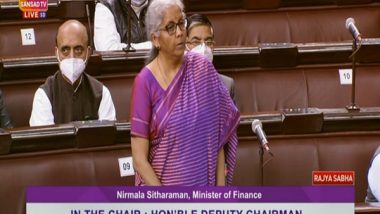 Budget Will Bring Stability to Economy, Predictability in Taxation, Says FM Nirmala Sitharaman in Rajya Sabha