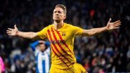 Espanyol 2-2 Barcelona, La Liga 2021-22, Goal Video Highlights: Luuk de Jong Nets Stoppage-Time Equaliser
