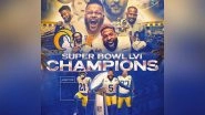 Super Bowl LVI: Los Angeles Rams Defeat Cincinnati Bengals To Win the Tournament for Second Time