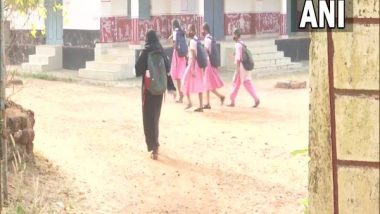 Karnataka Hijab Row: Schools for Classes Up to Class 10 Re-Opened Today, Says CM Basavaraj Bommai