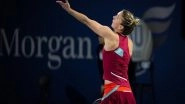 Sports News | Dubai Tennis Championships: Halep Thrashes Jabeur to Book Semis Clash Against Ostapenko