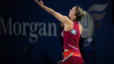 Sports News | Dubai Tennis Championships: Halep Thrashes Jabeur to Book Semis Clash Against Ostapenko