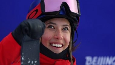 Sports News | Beijing 2022: China's Eileen Gu Bags Halfpipe Gold, Becomes First Freeskier to Win 3 Medals in One Olympics