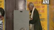 Uttar Pradesh Assembly Elections 2022: Salman Khurshid Casts Vote in Farrukhabad Sadar Constituency
