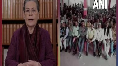 India News | UP Polls: Sonia Slams Centre over Unemployment