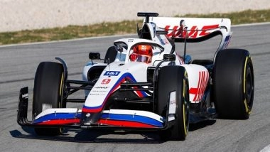 Sports News | Formula 1: Haas Hits Track in Barcelona with 2022 Challenger