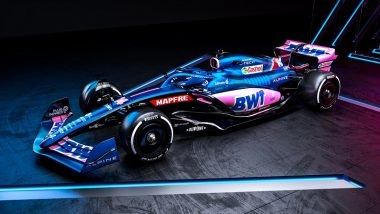 Sports News | Formula 1: Alpine Unveil Blue and Pink 2022 Challenger