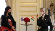 World News | Jaishankar Meets New Zealand Counterpart, Exchanges Perspectives on Indo-Pacific